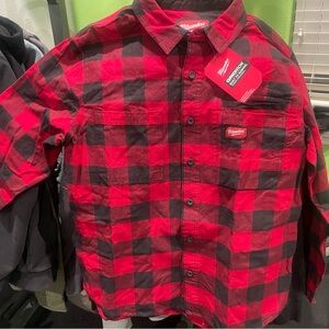 Milwaukee Gridiron Workshirt. L. NWT.